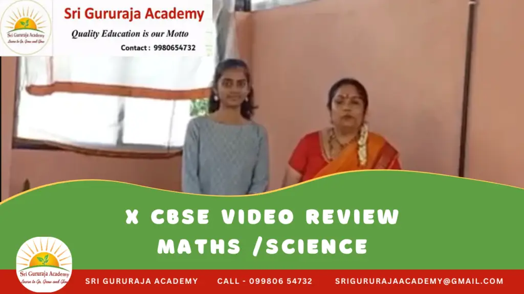 Anushka Narula, X CBSE Case Study | Sri Gururaja Academy
