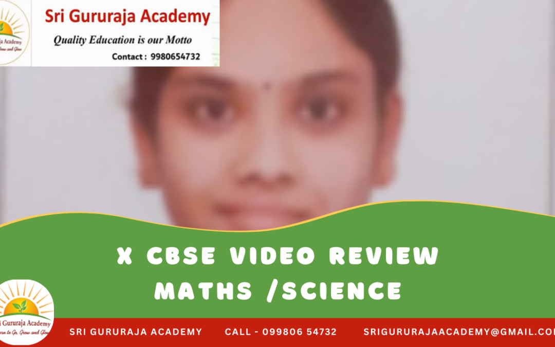 Hasini Yelgola, CBSE Case Study | Sri Gururaja Academy